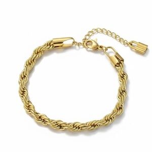 Gold plated Stainless Steel Bracelet